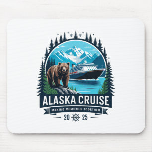 Cruisin Together Alaska 2025 Familie Freund Alaska Mousepad