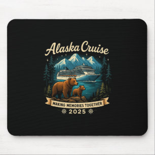 Cruisin Together Alaska 2025 Familie Freund Alaska Mousepad