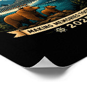 Cruisin Together Alaska 2025 Family Friend Alaska Poster (Ecke)