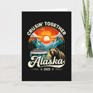 Cruisin Together Alaska 2025 Kreuzfahrt Familienur Karte