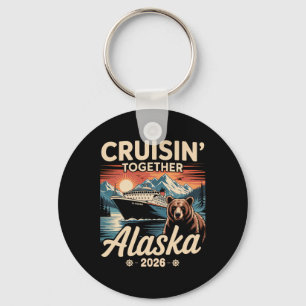 Cruisin Together Alaska 2026 Familie Freund Alaska Schlüsselanhänger
