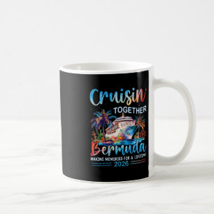 Cruisin 'Together Bermuda 2026 Familienurlaub Cru Kaffeetasse