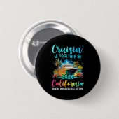 Cruisin' Together California 2026 Family Cruise Va Button (Vorne & Hinten)