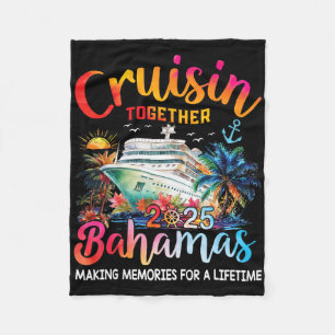 Cruisin Together Hamas 2025-Shirt Familienkreuzfah Fleecedecke