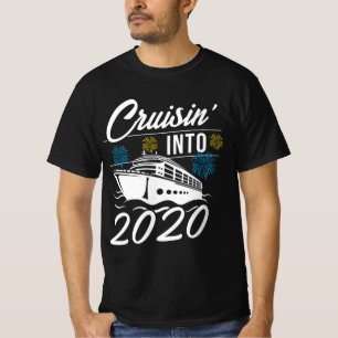 Cruising 2020 New Years Ocean Adventure Cruise Gif T-Shirt