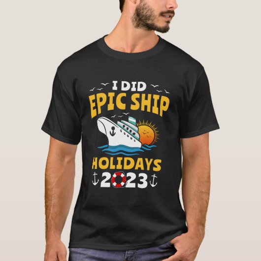 Cruising 2023 Trip Ocean Ship Cruise T-Shirt (Vorderseite)