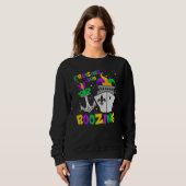 Cruising And Boozing Mardi Gras Cruise Men Women Sweatshirt (Vorne ganz)