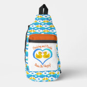 Cruising and Ducks Make Me Happy-Vacation Crossbody Bag (Vorderseite)