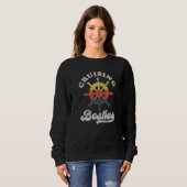 Cruising Besties Matching Girls Cruise Ship   Sweatshirt (Vorne ganz)