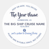 Cruising Duck Custom Stickers (Vorderseite)