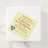 Cruising Duck Tag Geschenkanhänger (Beispiel)