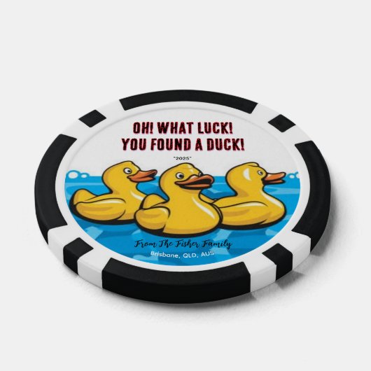 Cruising Ducks personalisierbare Sammlertokens Pokerchips (Einzeln)
