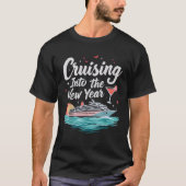 Cruising in 2026 Silvester Party Matching Fa T-Shirt (Vorderseite)