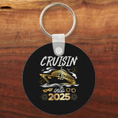 Cruising Into 2025 New Years Eve Cruise Vacation M Schlüsselanhänger (Vorderseite)