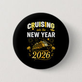 Cruising Into 2026 New Years Eve Party Favors Fami Button (Vorderseite)