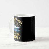 Cruising Into 2026 New Years Eve Party Favors Fami Kaffeetasse (Vorderseite Links)