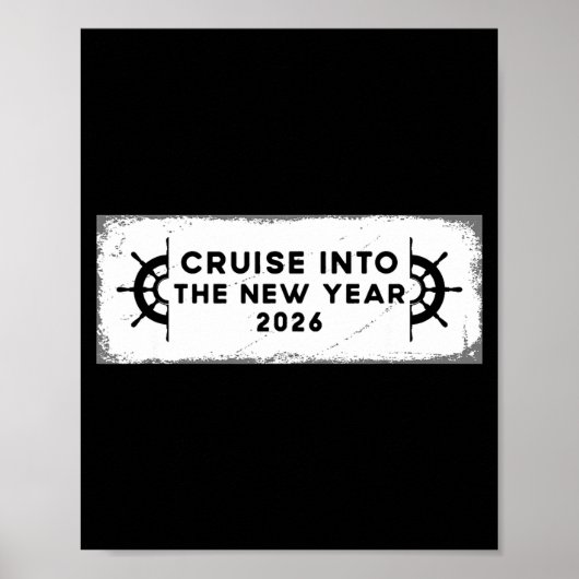 Cruising Into 2026 New Years Eve Party Favors Fami Poster (Vorne)
