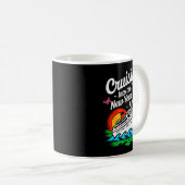 Cruising Into 2026 New Years Eve Party Matching Fa Kaffeetasse (VorderseiteRechts)