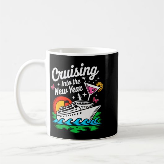 Cruising Into 2026 New Years Eve Party Matching Fa Kaffeetasse (Links)