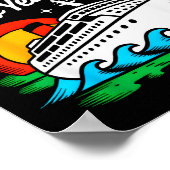 Cruising Into 2026 New Years Eve Party Matching Fa Poster (Ecke)