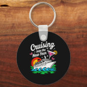 Cruising Into 2026 New Years Eve Party Matching Fa Schlüsselanhänger (Vorderseite)
