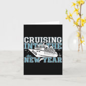Cruising Into 2026 The New Year Eve Party Family T Karte (Gelbe Blume)