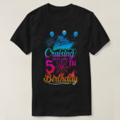 Cruising Into My 50th Birthday 50 Year Old Birthda T-Shirt (Design vorne)