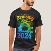 Cruising Into New Year 2026 Lgbtq Pride Cruise Cel T-Shirt (Vorderseite)