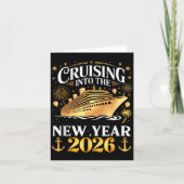Cruising Into The 2026 New Years Eve Party Family  Karte (Vorderseite)