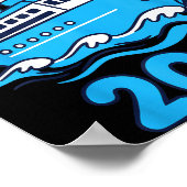 Cruising Into The New Year 2026 Celebration  Poster (Ecke)