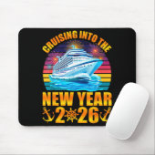 Cruising Into The New Year 2026 Cruise New Years E Mousepad (Mit Mouse)