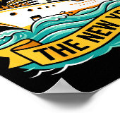 Cruising Into The New Year 2026 Cruise Squad  Poster (Ecke)