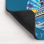 Cruising Into The New Year 2026 Fun New Year's Eve Mousepad (Ecke)