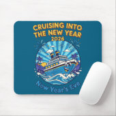 Cruising Into The New Year 2026 Fun New Year's Eve Mousepad (Mit Mouse)