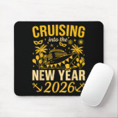 Cruising Into The New Year 2026 Happy New Year 202 Mousepad (Mit Mouse)