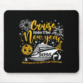 Cruising Into The New Year 2026 Happy New Year 202 Mousepad (Vorne)