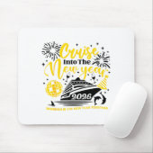 Cruising Into The New Year 2026 Happy New Year 202 Mousepad (Mit Mouse)