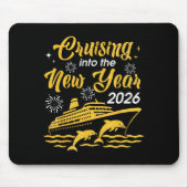 Cruising Into The New Year 2026 Happy New Year Cru Mousepad (Vorne)