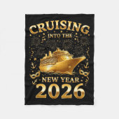 Cruising Into The New Year 2026 Happy New Year Fam Fleecedecke (Vorderseite)