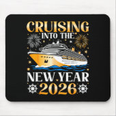 Cruising Into The New Year 2026 Happy New Year Fam Mousepad (Vorne)