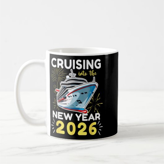 Cruising Into The New Year 2026 Kaffeetasse (Links)