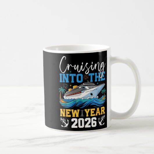 Cruising Into The New Year 2026 Matching Family Ho Kaffeetasse (Rechts)