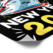 Cruising Into The New Year 2026 Poster (Ecke)