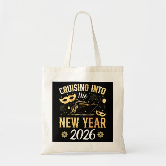 Cruising into the New Year 2026 Tragetasche (Vorne)