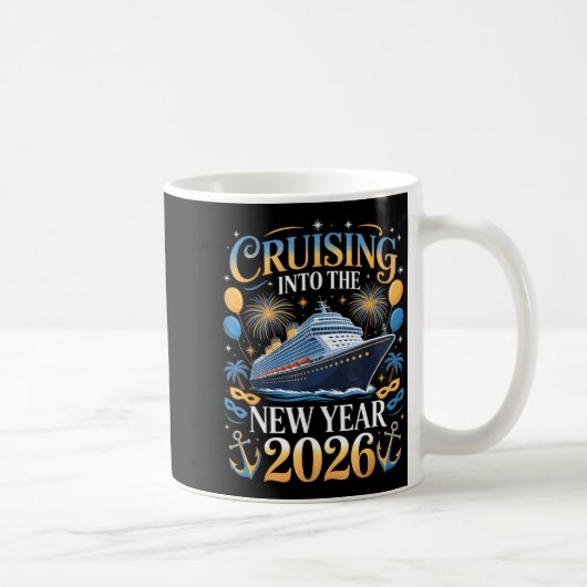 Cruising Into The New Year 2026 Vacation Design  Kaffeetasse (Rechts)
