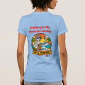 Cruising Is My Favorite Hobby - Back Print T-Shirt (Rückseite)