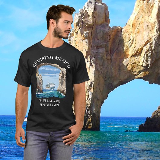 Cruising Mexico Cabo Ship Embarking Custom Group T-Shirt