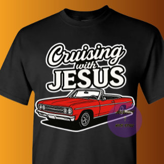 Cruising mit JESUS - Christlich T-Shirt