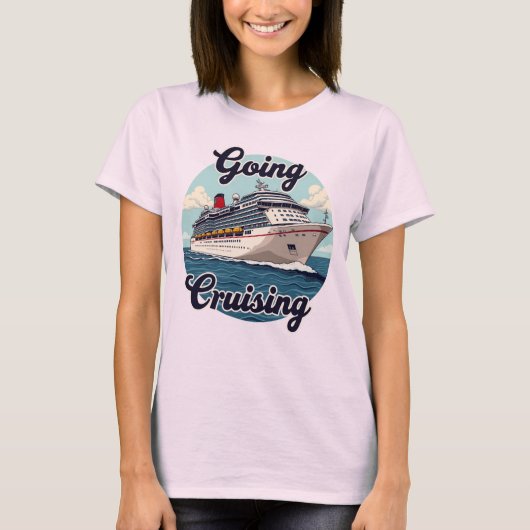 Cruising Ocean Cruise T-Shirt (Vorderseite)