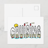 Cruising Postkarte (Vorne/Hinten)